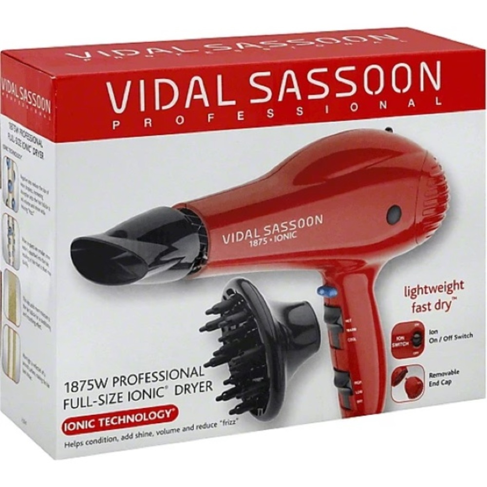 Vidal Sassoon 1875 Iconic Hairdryer